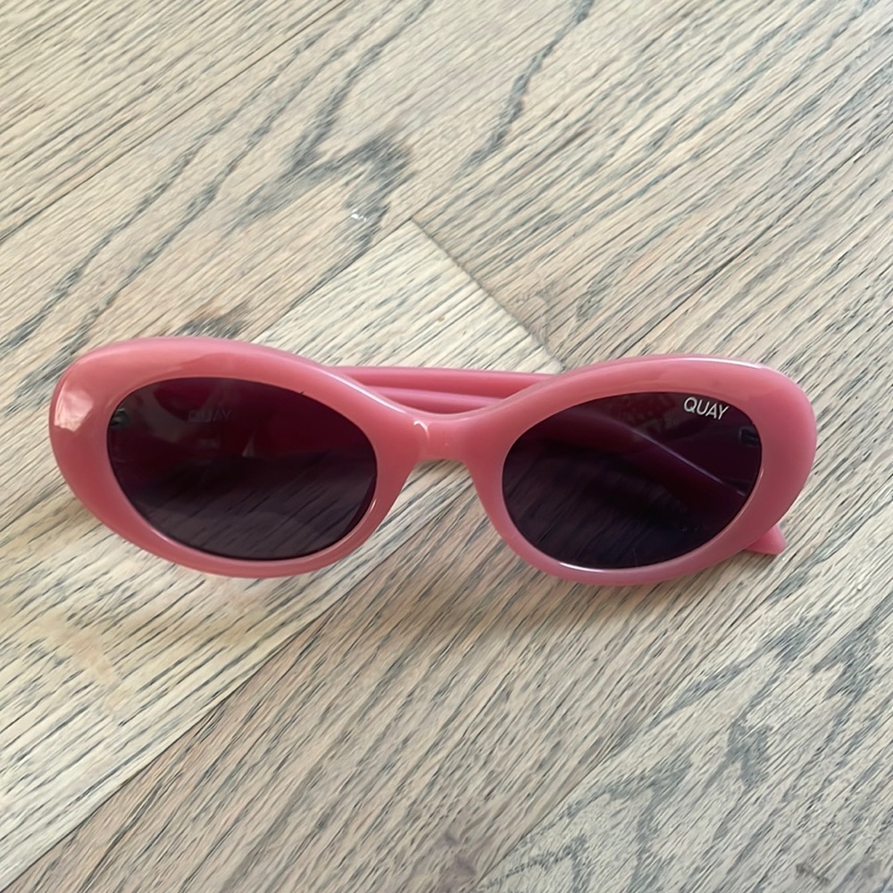 QUAY Pink Sunglasses